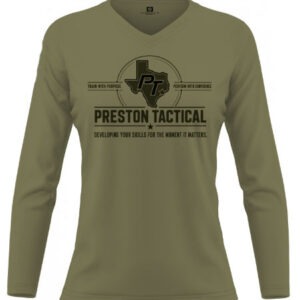 Preston Tactical Women's Range V-Neck Long sleeve