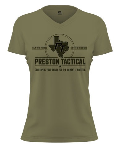 Preston Tactical Women's Range V-Neck Short sleeve